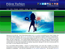 Tablet Screenshot of fidemturbare.com